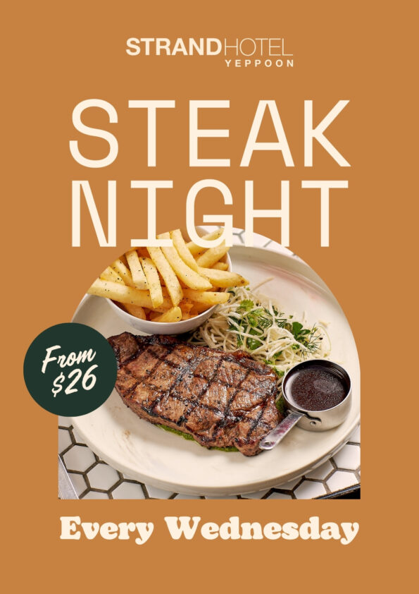 Steak Night at The Strand