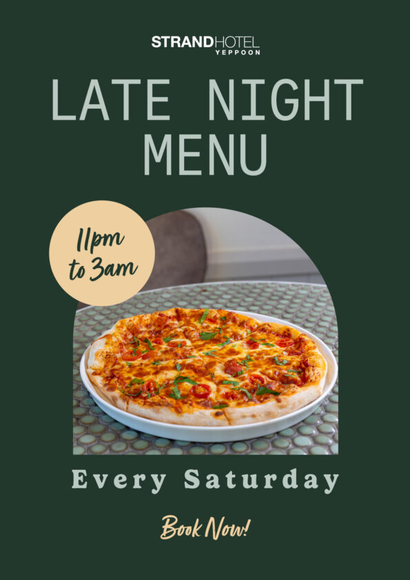Late Night Menu